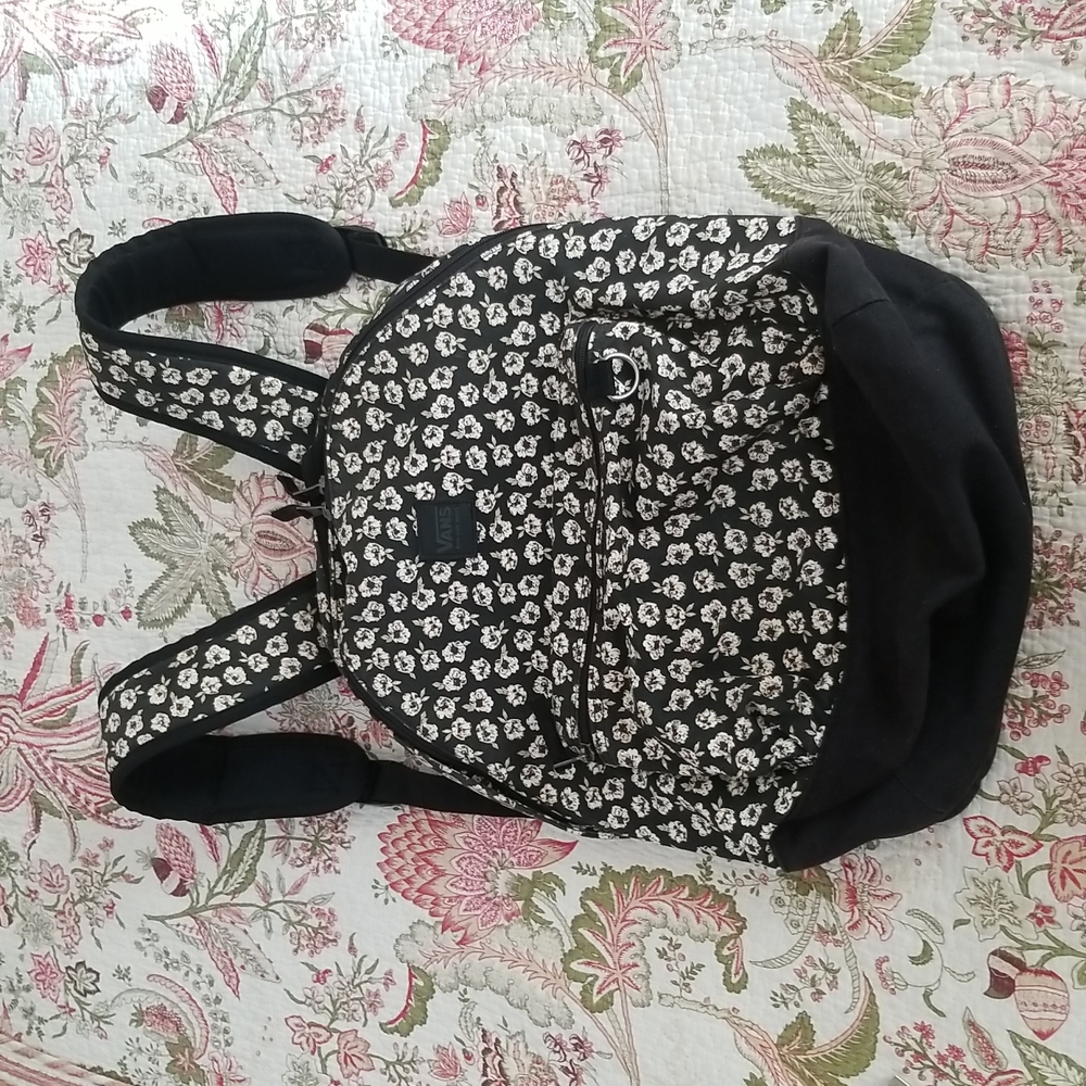 Vans Floral Design Book Bag